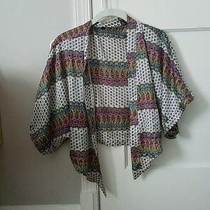 Pretty silky cardigan size S